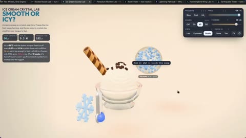 Beat 4: Ice cream loading