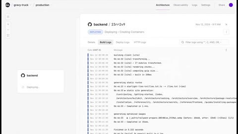 Beat 2: Build logs