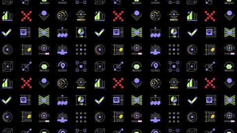 Beat 19: Dark icon wall