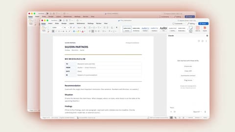 Beat 10: Continue in Word