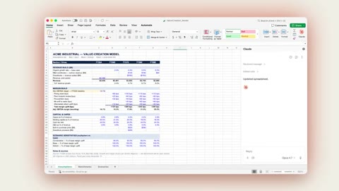Beat 17: Excel window
