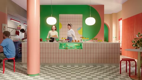 Beat 5: Wide kitchen