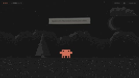 Beat 4: First spark appears