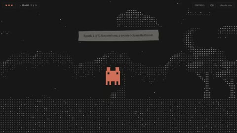 Beat 6: Walk to next spark