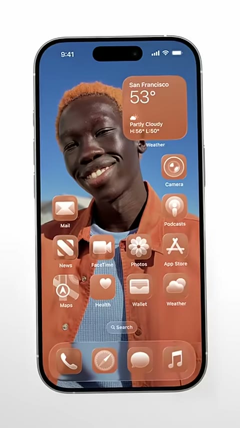 Beat 9: Orange home screen