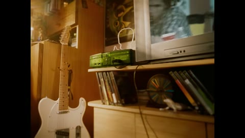 Beat 4: Console on shelf