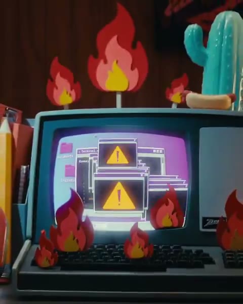Beat 7: Office on fire
