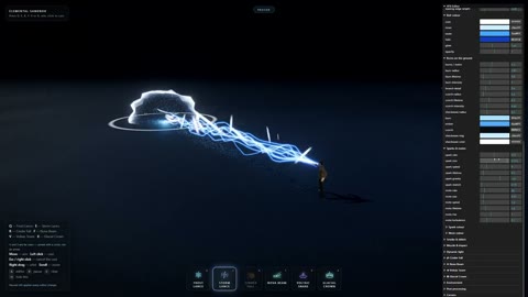 Beat 9: Lightning beam