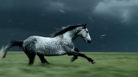 Beat 1: TV in forest to horse