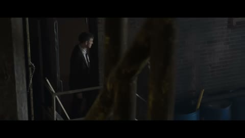 Beat 6: Figure on stairs