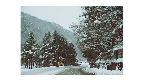 Beat 1: Snowy road