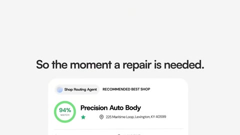 Beat 38: The moment a repair is needed