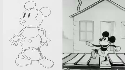 Beat 9: Mickey sketch
