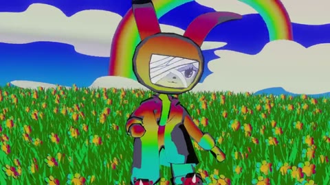 Beat 4: Rainbow flashes