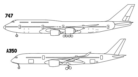 Beat 3: 747 vs A350