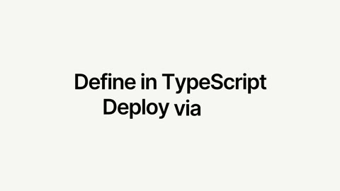 Beat 13: Define and deploy