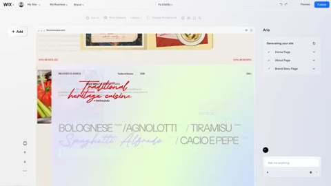Beat 14: Site appears