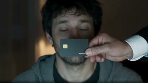 Beat 10: Card held up