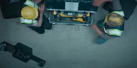 Beat 2: Worker grin