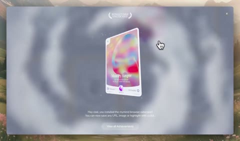 Beat 8: Second card rises