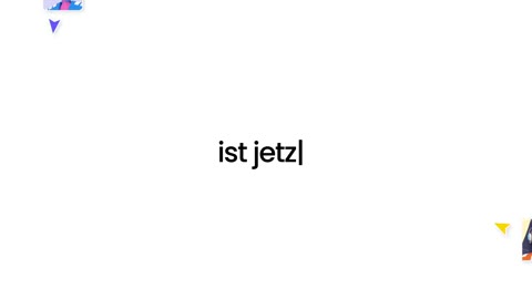 Beat 1: Arbeit ist jetzt