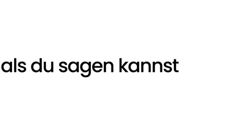Beat 12: Schneller, als du sagen kannst
