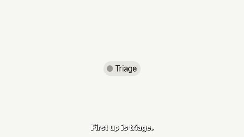 Beat 3: Triage focus