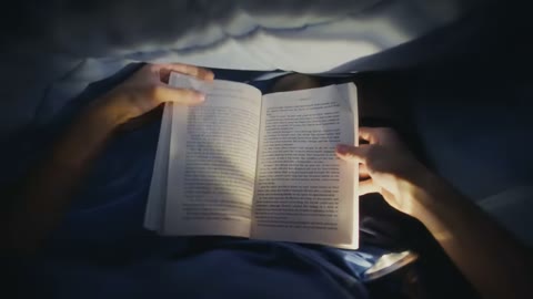 Beat 3: Reading under blanket