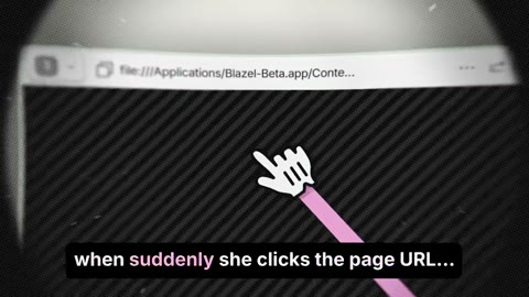 Beat 3: Cursor clicks URL