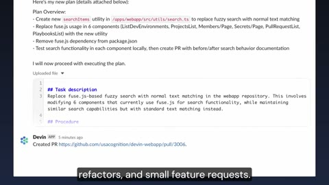 Beat 4: Slack thread