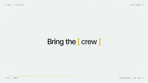 Beat 11: Bring the crew