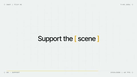 Beat 16: Support the scene