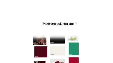 Beat 11: Matching palette
