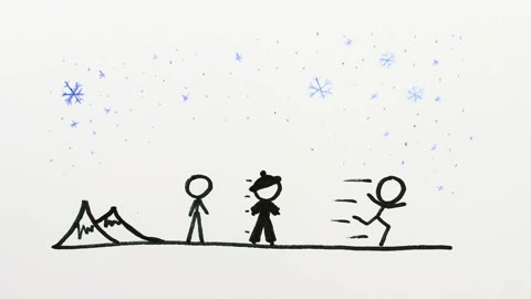 Beat 19: Snow scene
