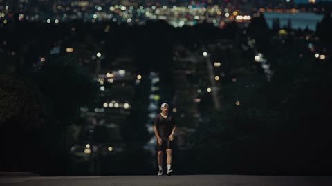 Beat 19: Hill at night