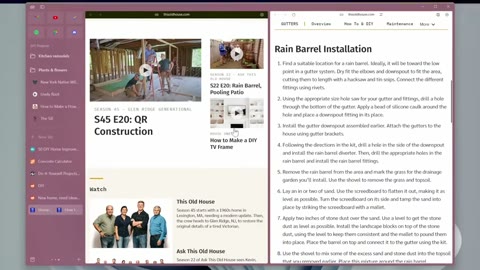 Beat 13: Pinned tabs and split