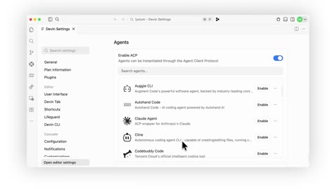 Beat 13: ACP agent list