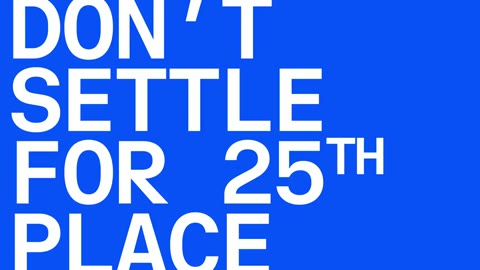 Beat 7: Don't settle