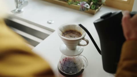 Beat 6: Pour-over coffee