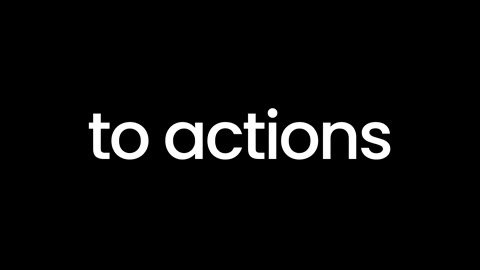 Beat 13: To actions