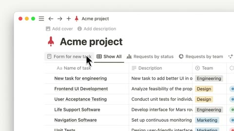 Beat 4: Acme project