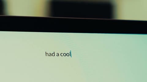 Beat 6: Fingers typing