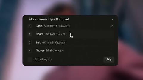 Beat 12: Voice picker