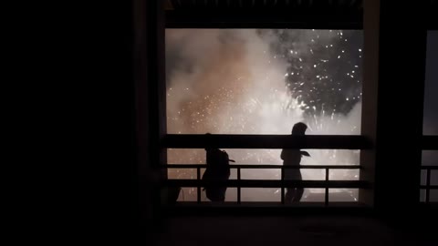Beat 13: Fireworks sequence