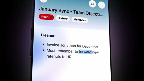 Beat 15: Phone notes