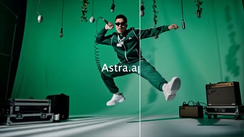 Beat 2: Green-screen dancer