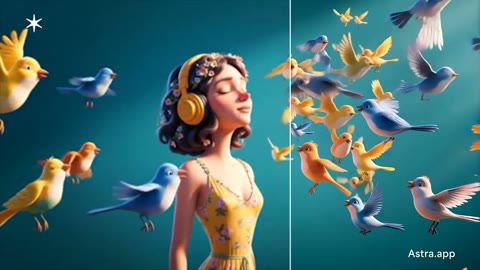 Beat 23: Cartoon birds