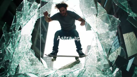Beat 25: Skater through glass