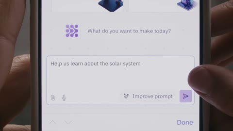 Beat 8: Solar system prompt