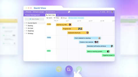 Beat 9: Gantt view